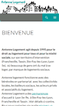 Mobile Screenshot of antennelogement69.org
